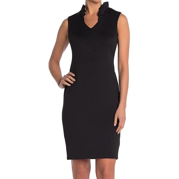 Calvin Klein Dresses & Skirts - Calvin Klein Ruffled-Collar Dress